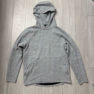 Lululemon At Ease Hoodie Sweatshirt size Medium Grey